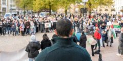 Osnabrück: 350 Menschen demonstrieren für Palästina